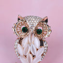 Diamond car vehicle air outlet owl perfume clip freshener diffuser ornament ME