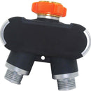 2 Way Garden Hose Splitter 360Â° Whirl Heavy Duty Hose Splitter, Highly Dura