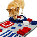 Pet Dog Sniffing Mat Find Food Activity Training Blanket Play Toys Dog Mat