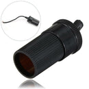 12V/24V Car Lighter Female Inline Socket Plug Adapter_Connector
