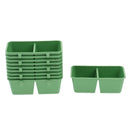 20x Bird Parrot Food Feeding Bowls Cage Plastic Hanging Bird Feeder