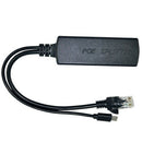 Active Poe Splitter Power Over Ethernet 48V To 5V 2A Micro Usb Adapter Cy