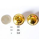 Mix Color 10pcs Small Jingle Bells 30mm  Festival Jewelry Decor H&T BX