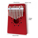 2020 New Kalimba 10 Keys Thumb Piano Pine Wood New Year Gift Christmas Present,