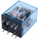 5X(220/240V AC Coil DPDT Power Relay MY2NJ 8 Pin w Socket Base M6D2)