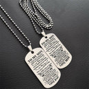 Fashion Family Jewellery Gives I want you to believe Necklace Birthday Grad F7Z9