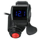 Electric Scooter Finger Thumb Switch with Led Display for Electric Bike 36V