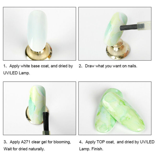 Rosalind 12Ml Blossom Nail Gel Polish Design Of Gels Semi Permanent Uv Lamp C8E5