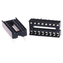 20Pcs 16pin IC socket adaptor solder type socket pitch dual wipe contact FT