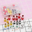 40PCS Clay Cutters Mini Round Stainless Steel Mold for Polymer Pottery Clay
