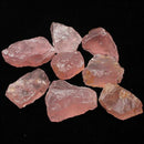 Natural Pink Quartz Crystal Stone Rock Mineral Specimen Healing Collectible CY