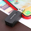3.5mm AUX Jack Stereo Audio Wireless Receiver Bluetooth A2DP Dongle Adapter