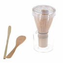 Japanese Matcha Tea Set(3 Pcs) - Matcha Bamboo Whisk Tea Spoon,-Tea Ceremon K4T5