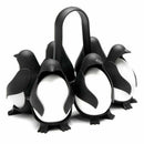 Cute Penguin Shape Boiled Egg Holder Kitchen Refrigerator Eggs Storage Shelf DIY