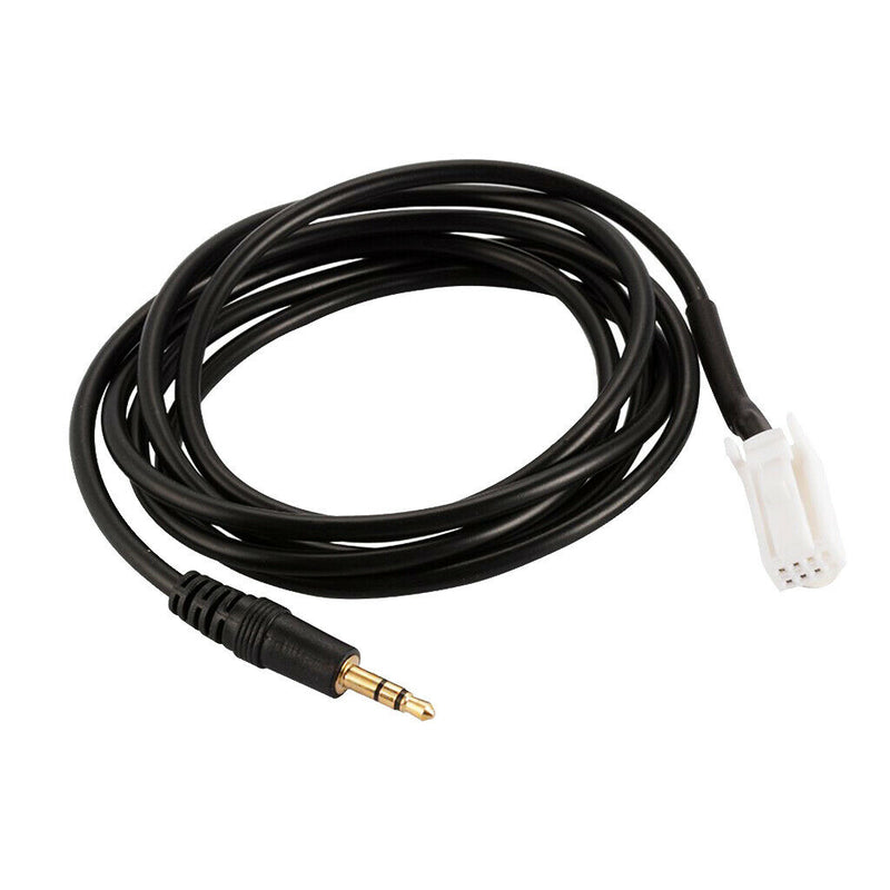 Car Audio 3.5mm Aux in Jack 8 Pin Plug Adapter Cable for Suzuki Swift Jimny