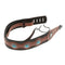 2Pcs Leathers Double Stitched Leather Guitar Strap 3 inches Wide Adjustable