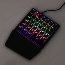K106 Wired 36 Keys Mechanical Usb Ergonomic Single Hand Keypad Gaming Keybo