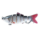 Fishing Lure 6 Segment Lifelike Fish Hooks Baits Swimbait Fishing Lures
