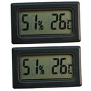 Mini Digital Hygrometer Thermometer Humidity Reptile Temperature Meter -2pcs, 48