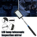 Car Retractable Telescopic Inspection Mirror Round Repair Pocket Tool Autom U6Y5