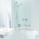 Stainless Steel Bath Grab Shower Handle with Anti-Slip Grip - Disabled Elde