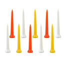 10pcs Unbreakable Golf Tees Professional Plastic Nails for Golf Practice