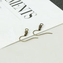 Set of 100 hooks for creation Fashion earrings jewelery