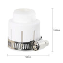 Kitchen Shower Faucet Aerators Rotatable Bubbler Shower Head Tap Adapter A