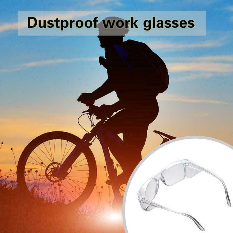 Clear Lens Eye Protection Safety Glasses Anti dust Spectacles Anti UK Work B1A2