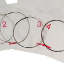 4 Pieces Guitar Replacement Strings Set Classical Guitar Strings Parts for Pipa