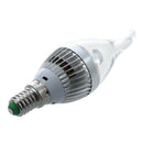 4 X E14 Bulb Lamp Spotlight 3 White LEDs 10000K 85-265V