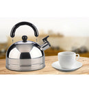 Premium Whistling Tea Kettle Stainless Steel Gas Electric Induction Stovetop