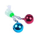 Twin Spiral Bells Outdoor Carp Fishing Rod Tip Bite Alarms Bell (Color) A