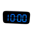 Precision Digital Alarm Clock with LCD Display Backlight Calendar Snooze Blue