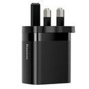 Mini Charger 18W Fast Charge Digital Display Dual USB EU Charger Plug
