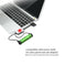 Portable Folomov A1 Magnetic Battery USB Charger 18650 26650 Li-Ion Cable