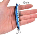 8.5g/10cm fishing lures baits floating metal crankbaits popper hard lures hook Z