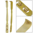 Bamboo Back Scratcher Massager Roll Aid Stick Body Itch Scratching Long Wooden