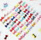 10Pcs Kids Boy Girl's Bow Ribbon Hair Bow Mini Latch Clips Hair Clip Hairpins