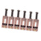 6 Pack Red Copper Roller Tremolo Bridge Saddles for Stratocaster Telecaster