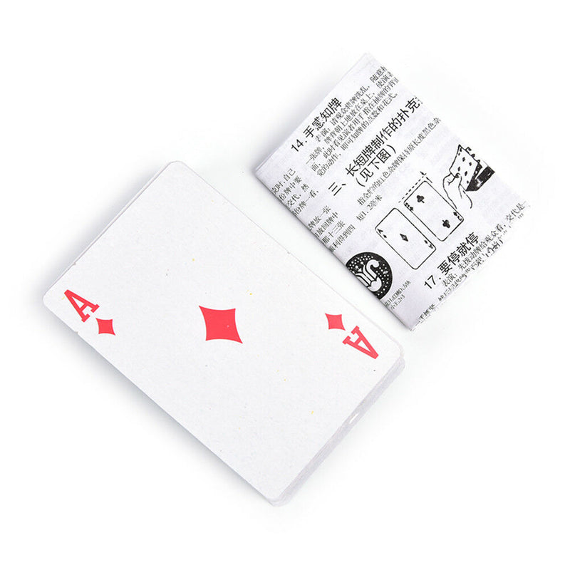 1 Deck Magic Trick Spielkarten - Svengali Stripper Marked Taper Poker sam Be Gw