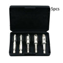 5PC HSS 4241 Screw Extractor Drill Bits Tool Broken Damaged Bolt Remov WGS
