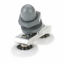 25mm Diameter Double-Wheeled Replacement Shower Door Roller Runner Wheel X6H9