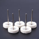 25mm x 3mm Grinding Electric Drilling Machine Polishing Pad Felt Polish Bei L2A2