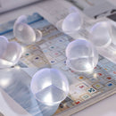 10pcs/set Silicone Corner Protector Baby Corner Bumper Guards Transparent