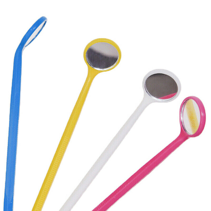 1x Plastic Dental Mirror Dentist Tooth Cleaning Inspection Hygiene Tool Rando Hn