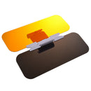 Clear Yellow No Glare Flip out Sun Visor Extender for Car Auto Z7W9