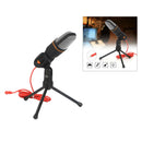 3.5mm Condenser Microphone Studio Audio Broadcast Sound Recording Tripod Stand