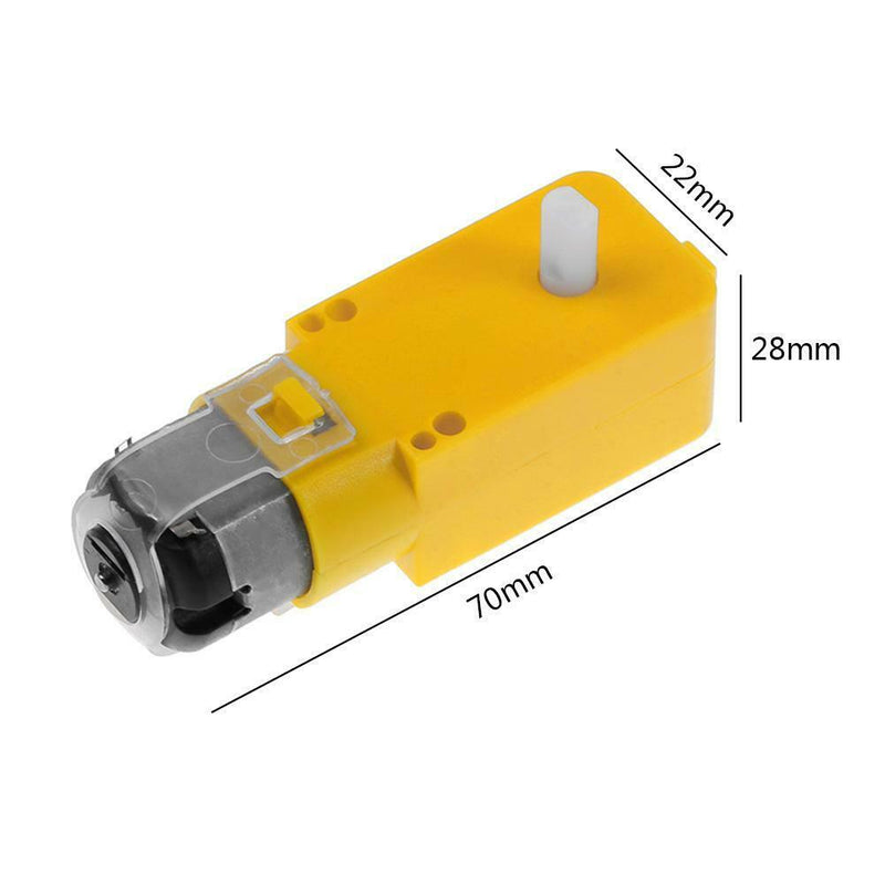 DC 3V-6V 1:48 Rev TT Motor Part Smart Car Robot Gear Accessory for Arduino