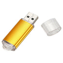 USB 2.0 Flash Pen Drive Disk Memory Stick Golden Storage Capacity:2GB